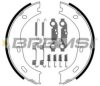 BREMSI GF0301-1 Brake Shoe Set, parking brake
